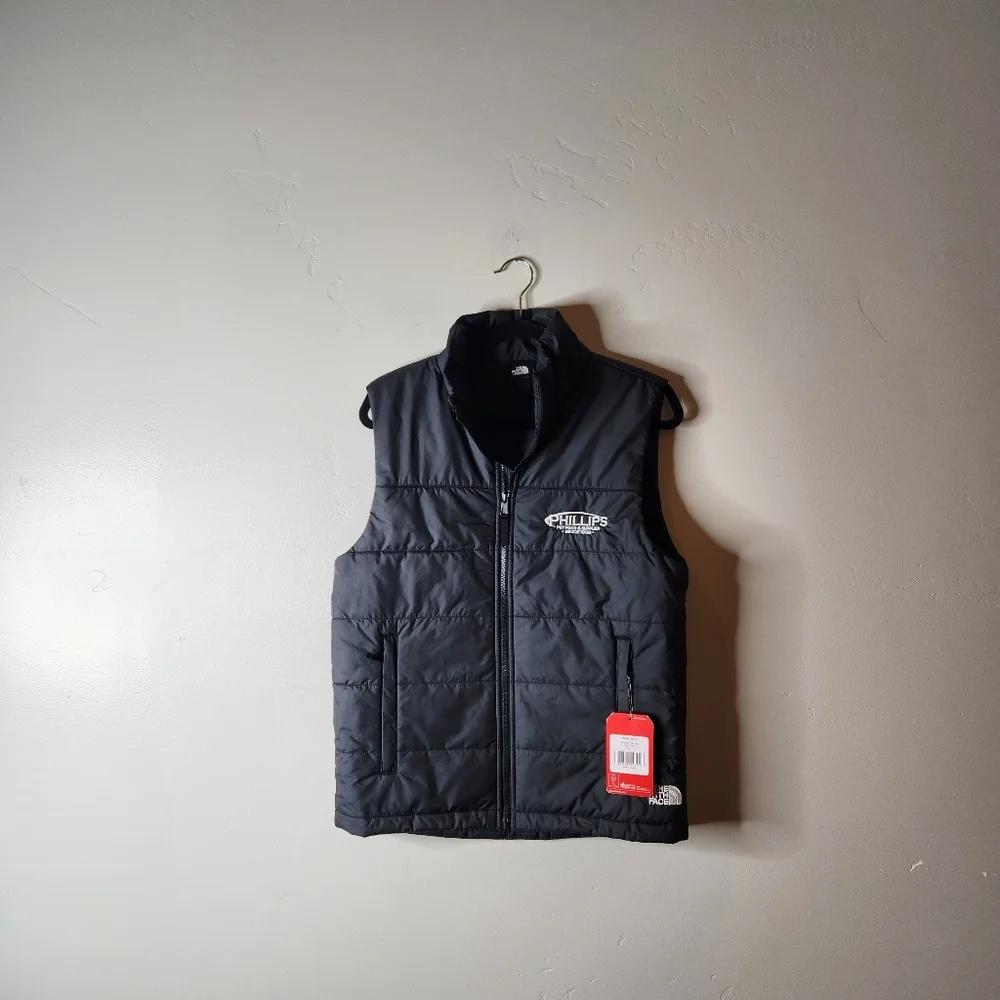 NWT The North Face Mens Everyday Insulated Black Full Zip Vest Size Small